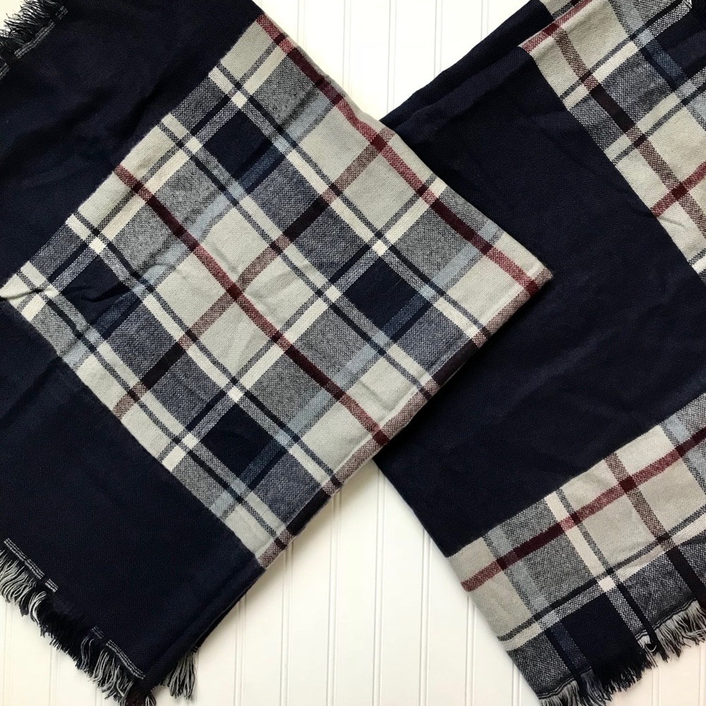 LAST 1! Plaid blanket scarf - Picture 3 of 4